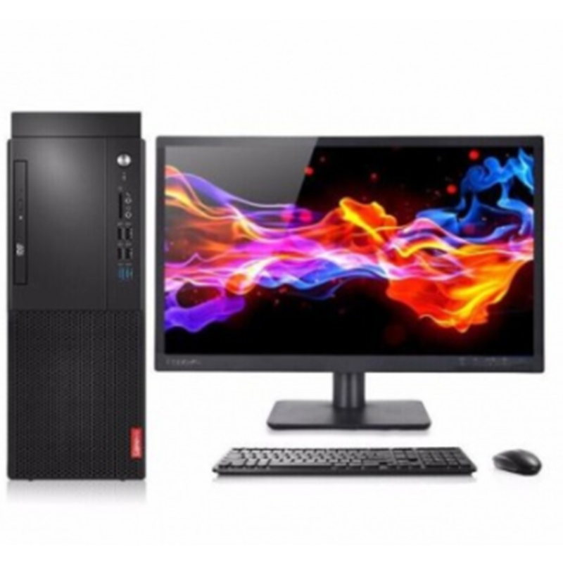 聯想（LENOVO） 啟天M428 商用臺式電腦 家用辦公臺式機 (i5-9400 8G 1T+128GSSD 集顯) 21.5英寸